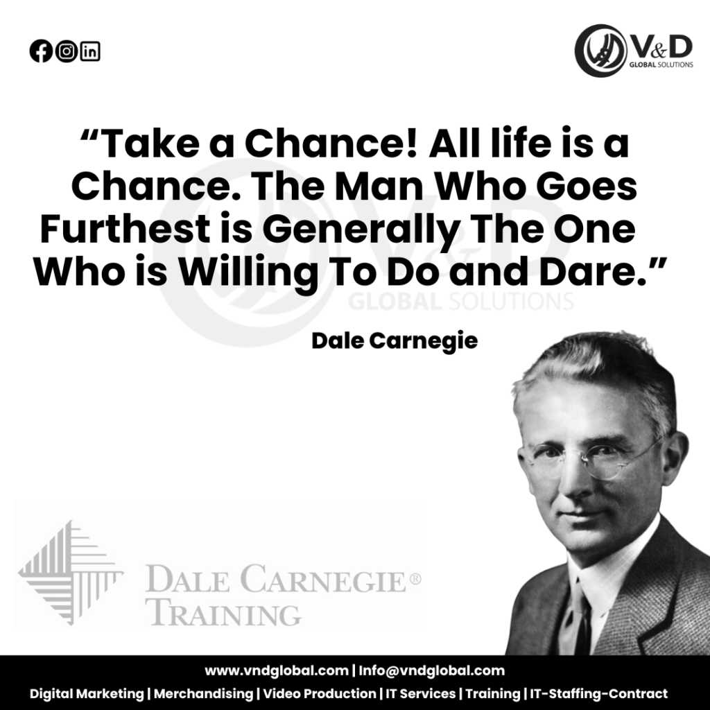 Dale Carnegie Motivational Quotes